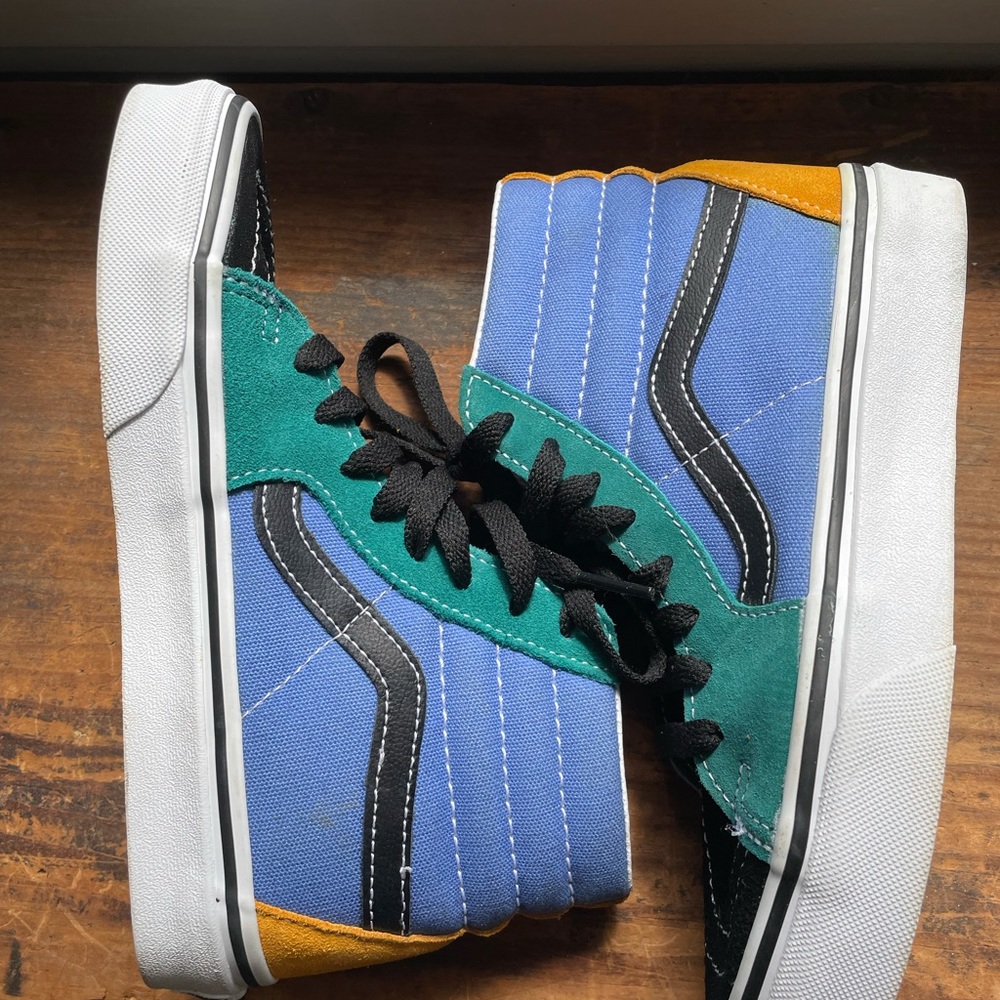 Vans Retro Court, Sk8-Hi, Multi Colored Shoes